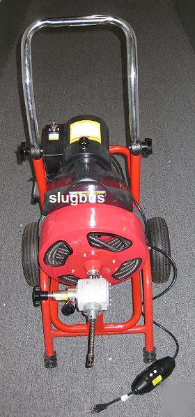 New brand drain cleaner w/ power feed 75 ft long