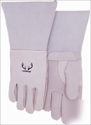 New wise prestigious welding gloves deersoft leather 
