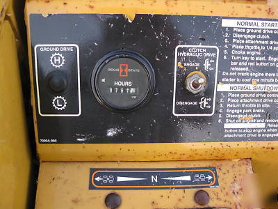 Vermeer lm 25 cable plow trencher boring setup