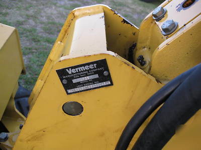 Vermeer lm 25 cable plow trencher boring setup