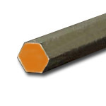 12L14 cf steel hex bar .546