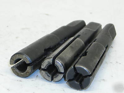 3 drill drivers / split sleeves #1MT 1/4