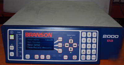 Branson 2000 2000EA ultrasonic assembly systems 40:0.4 