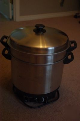 Broil king fs-10 professional jumbo food steamer 24 qt