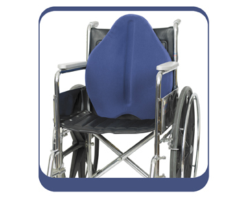 Freedom back chair cushion - lumbar support w/massage 