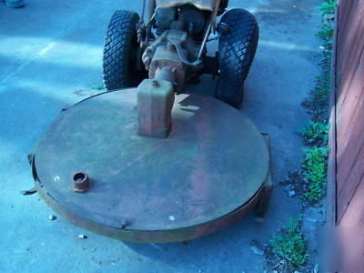 Gravely brush hogg model l complete machine