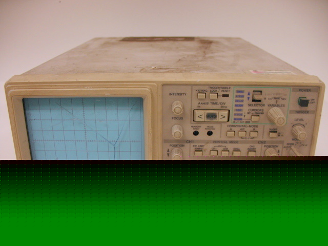 Hitachi v-1565 2-channel oscilloscope 100MHZ realtime