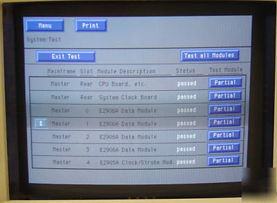 Hp 80000 data generator system with modules 1 ghz 16 ch
