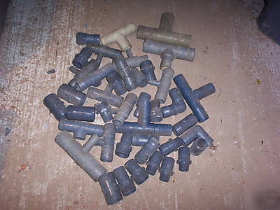 Insert fittings sprinkler system irrigation large lot