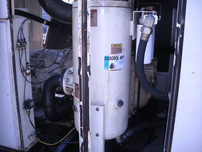 Ir ingersoll-rand rotary screw air compressor 250 hp