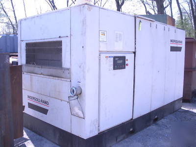 Ir ingersoll-rand rotary screw air compressor 250 hp