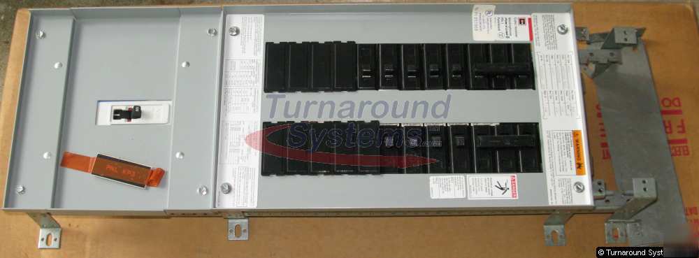 New cutler-hammer PRL1 panelboard, 100 amp main plus, 