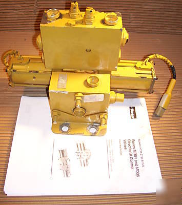 Parker MD06 4 way directional ctr valve w/cyl relf N671