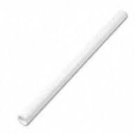 Quality park white kraft mailing tubes w/recessed en...