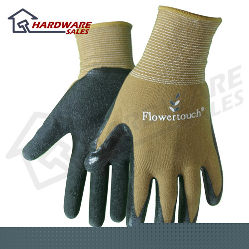 Red steer A201 s/m flowertouch rubber palm gloves 6 pr