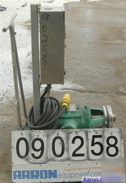 Used: tri clover centrifugal pump, model C216TD18T-s, 3