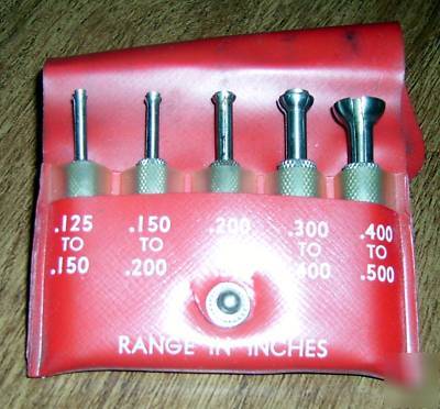 Starrett 830 small hole gages