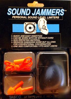 Tasco sound jammer earplugs