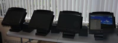 4 terminal ncr 7402 point of sale pos restaurant system