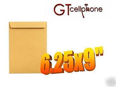 500 6X9 brown envelope coins cd mail jewelry shipping