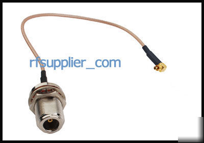 5PCS n female to mc card male pigtail for wifi antenna