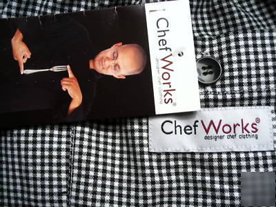 Chefworks baggy pants culinary pastry m chef cook wear
