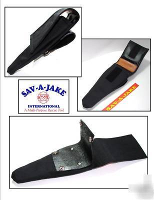 Firefighter wire cutter rescue tool holster sav-a-jake