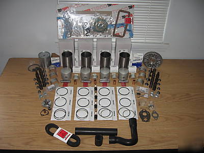 Ford 2N 8N 9N master engine overhaul kit less bearings