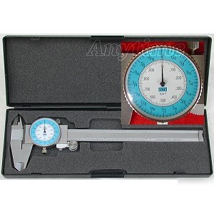 Fractional + decimal dial caliper 1/64