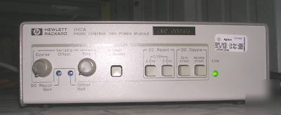 Hewlett packard 1142A probe control & power module used