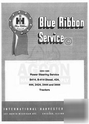 Ih 434 444 2424 2444 3444 pwer steering service manual 