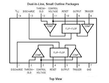 LM556 dual timer design kit with pcb (#1500)