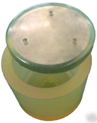 Lab ball mill jar agate teflon zirconia ceramic st. st.