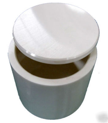 Lab ball mill jar agate teflon zirconia ceramic st. st.