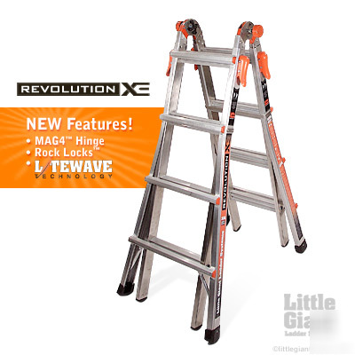 Little giant 1A 17' revolution xe ladder free platform