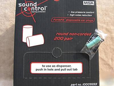 New 200 pair disposable ear plugs foam non-corded 