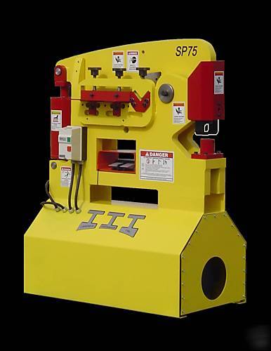New 75 ton iroquois ironworker-press-pipe bender-brake