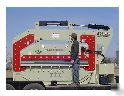 New 75 ton iroquois ironworker-press-pipe bender-brake