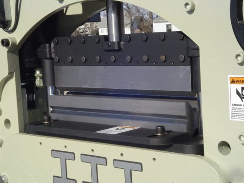 New 75 ton iroquois ironworker-press-pipe bender-brake