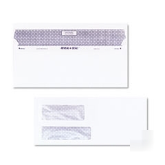 Quality park qp revealnseal double window env