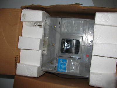 Siemens LXD63B600 circuit breaker 600 amp 3 pole