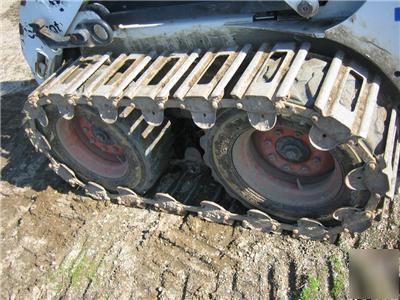 Skidsteer bobcat loader steel tracks 12 16.5 canada