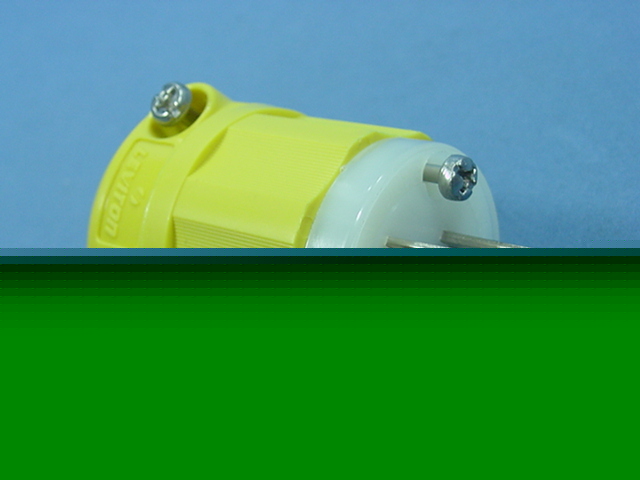 Leviton corrosion resistant plug nema 5-20 20 amp 125V