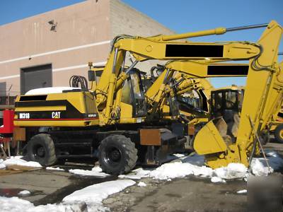 1999 caterpillar cat M318 maintainer wheel excavator 