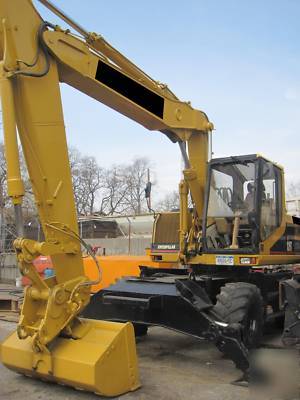 1999 caterpillar cat M318 maintainer wheel excavator 