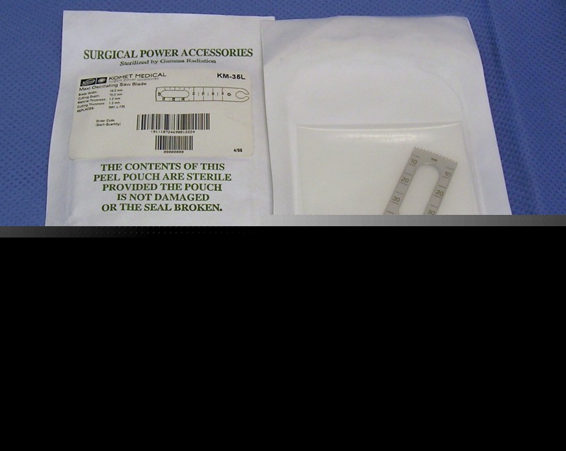 3M maxi driver sagittal saw blades, L135 type