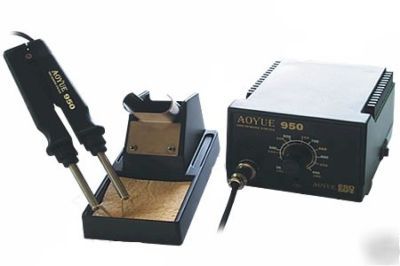 Aoyue 950+ soldering station with iron and tweezers