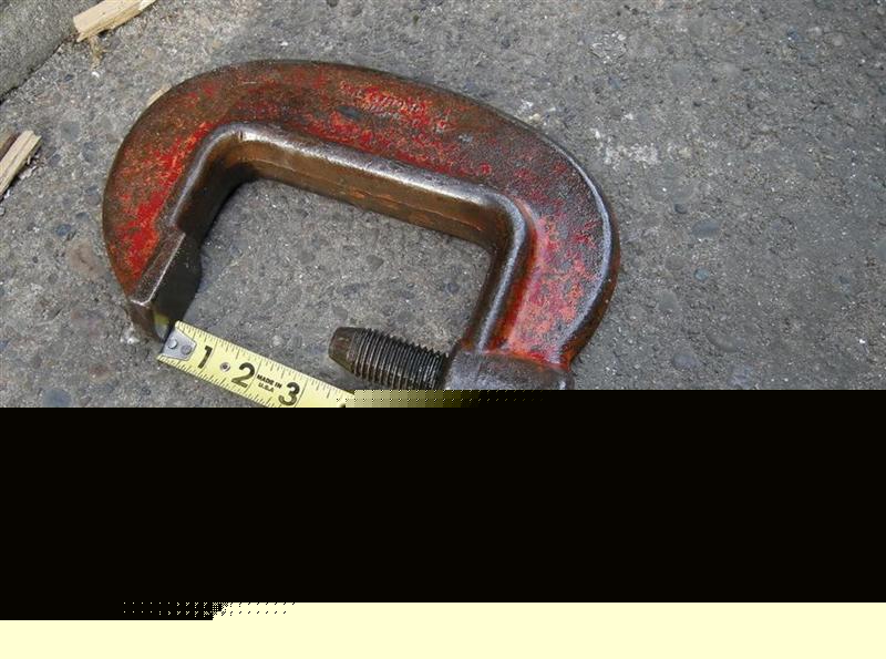 Armstrong tools 78-050 c-clamp heavy duty 14 pounds wt