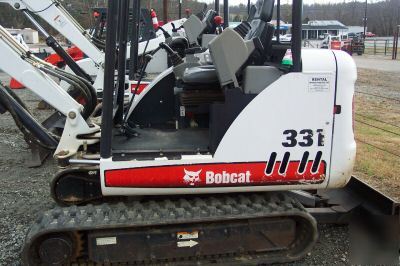 Bc 331COMPACT excavator (rental unit)