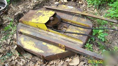 1963 lowboy ihc farmall cub tractor needs work ks mower